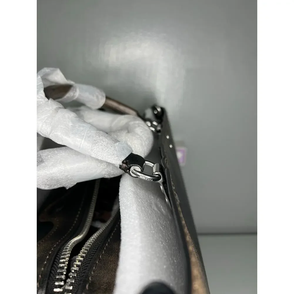 Coach Loved Leather Rogue 40 With Charms